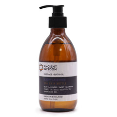 Aromatherapy Massage and Bath Oil - Sleepy Lavender 300ml product image