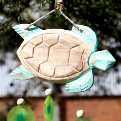 Aqua Turtle Carving and Copis Drop product image 3