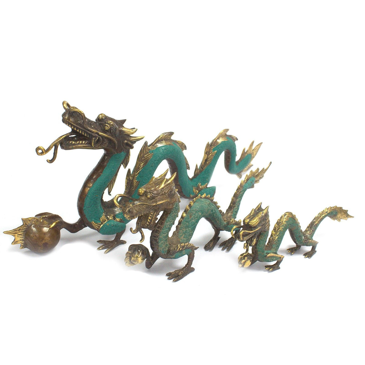 Fengshui - Small Dragon with Ball - 20cm product image 3