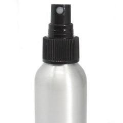 100ml Aluminium Bottle with Black Spray Top product image 2