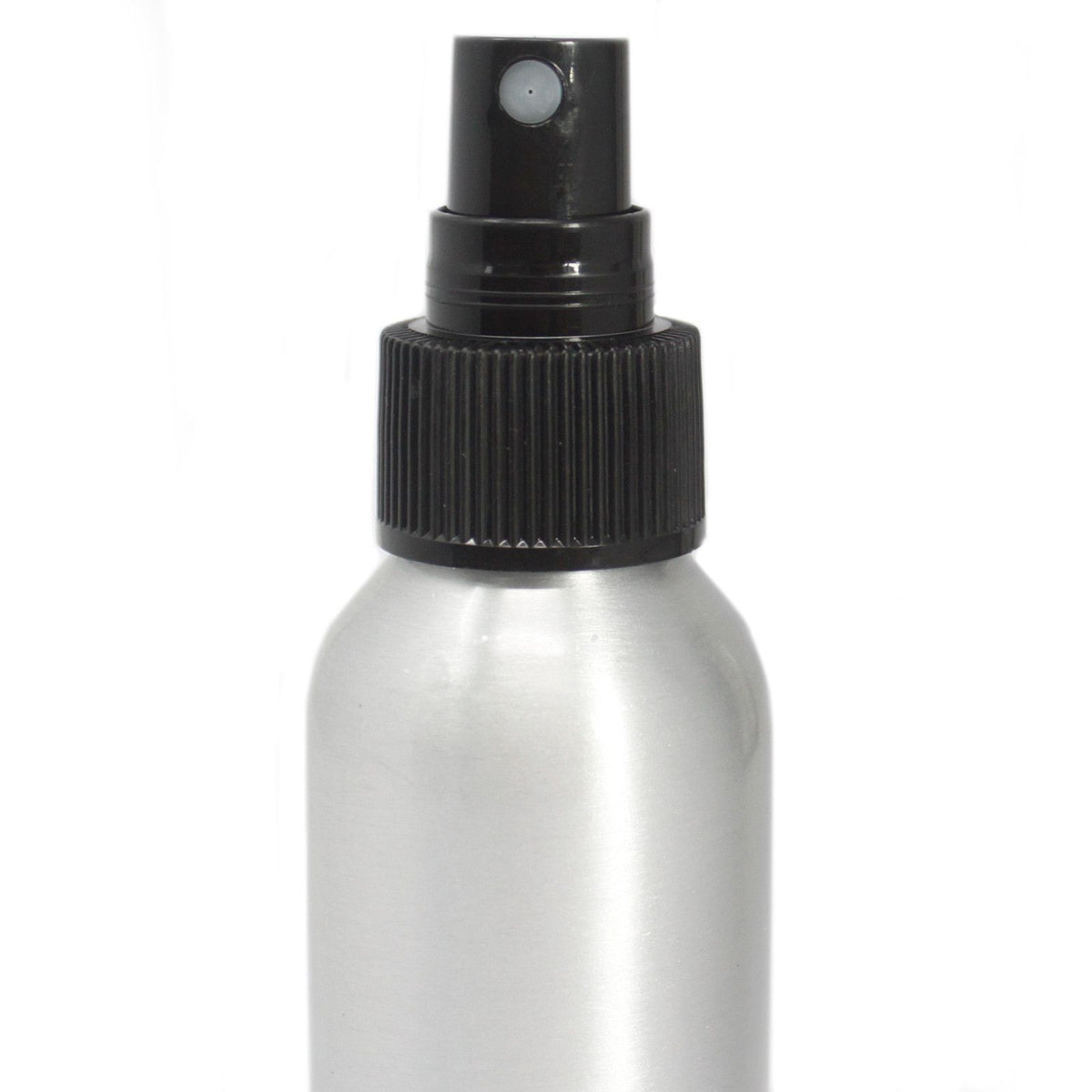 100ml Aluminium Bottle with Black Spray Top product image 2