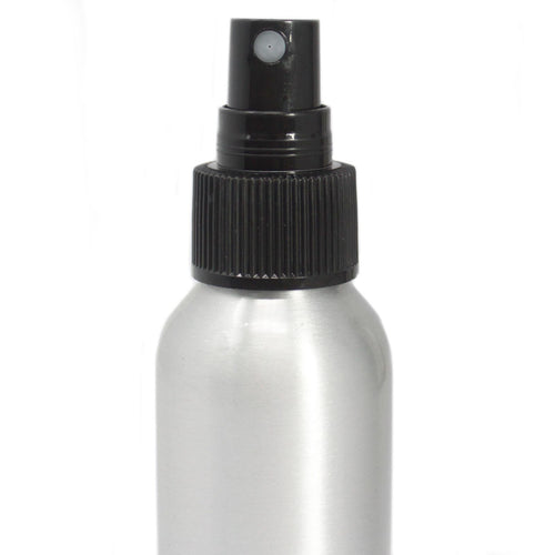 100ml Aluminium Bottle with Black Spray Top product image 2