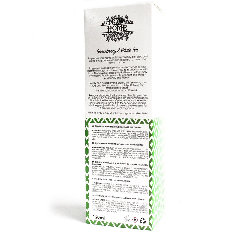120ml Reed Diffuser - Gooseberry & White Tea product image
