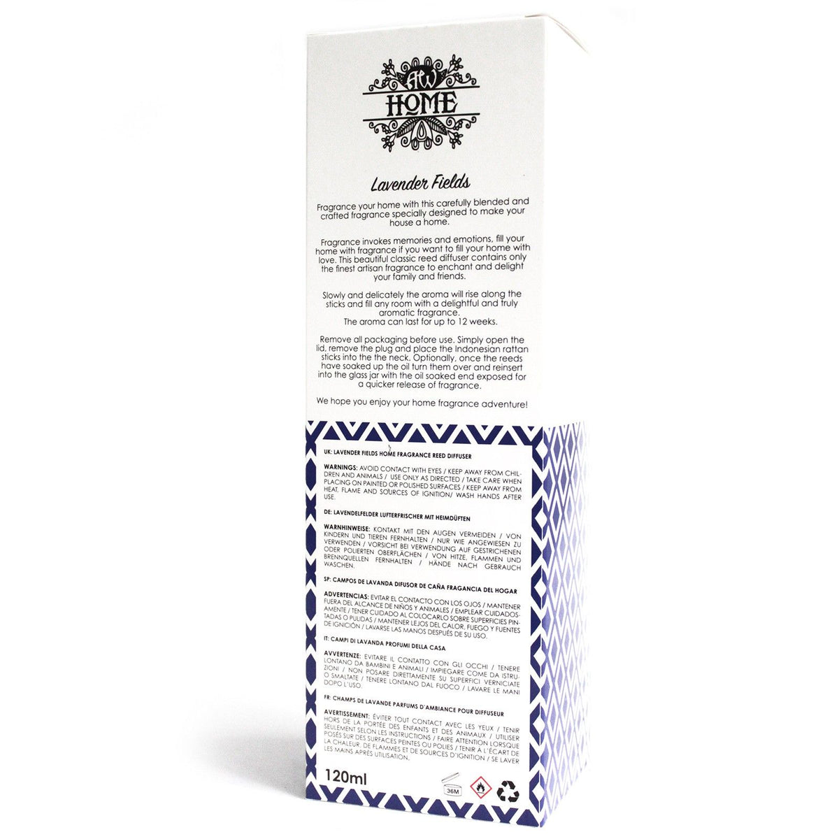 120ml Reed Diffuser - Lavender Fields product image