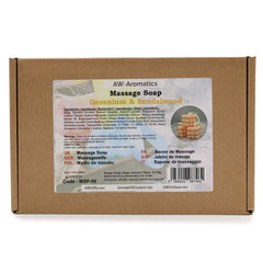 Massage Soaps - Geranium & Sandalwood product image 3