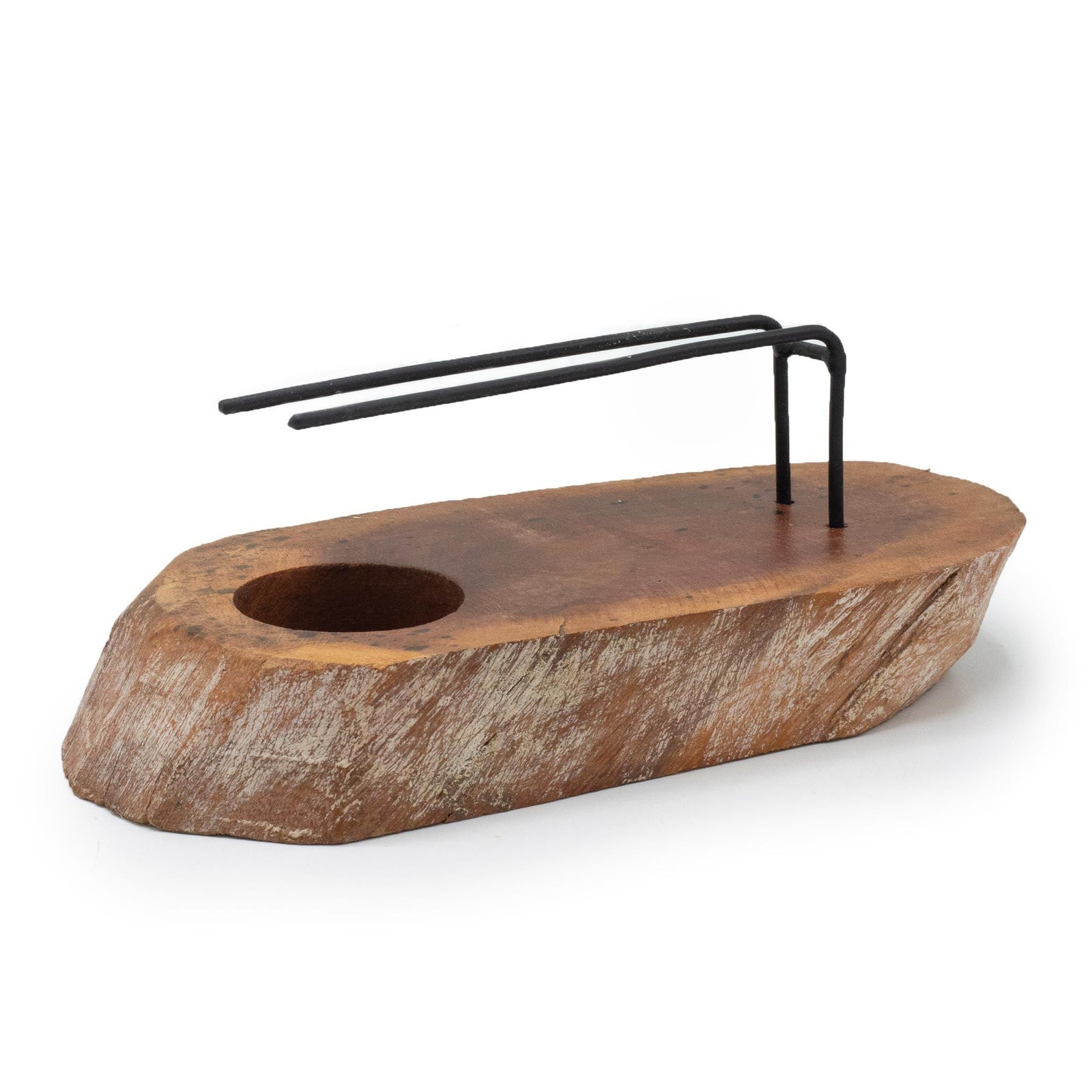 Palo Santo Heater - Whitewash Gamel Wood product image