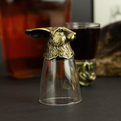 Gift Set of 12 Bottom Up Shot Glasses (25ml) - Forest & Mystical Creatures - Antique Bronze product image 15