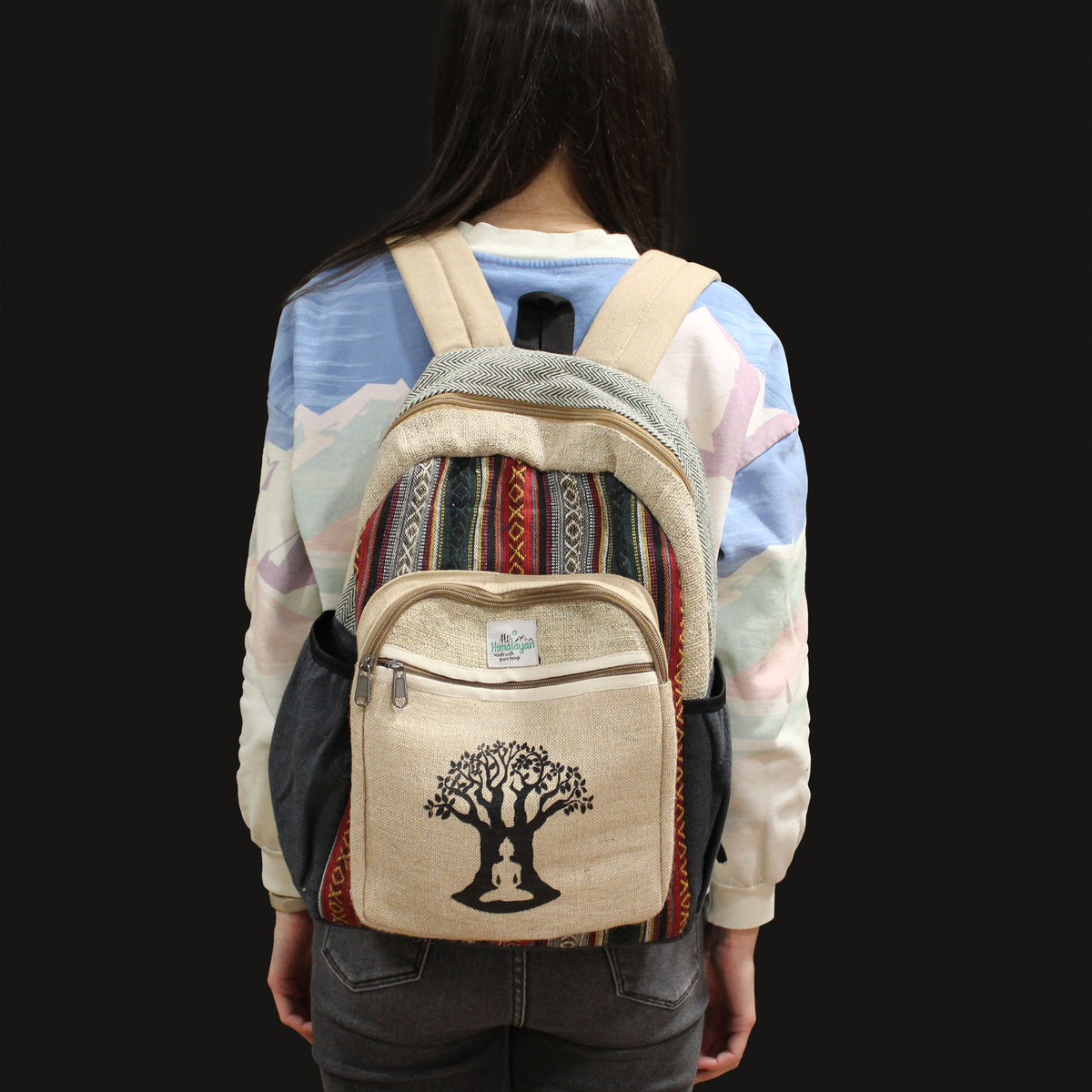 Large Backpack - Bohdi Tree Design - product image 4