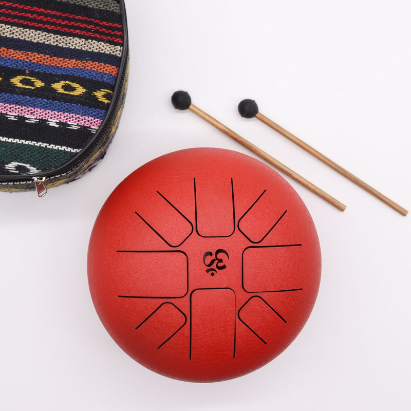 Med Hapi Drum Om Red- 22x16cm product image