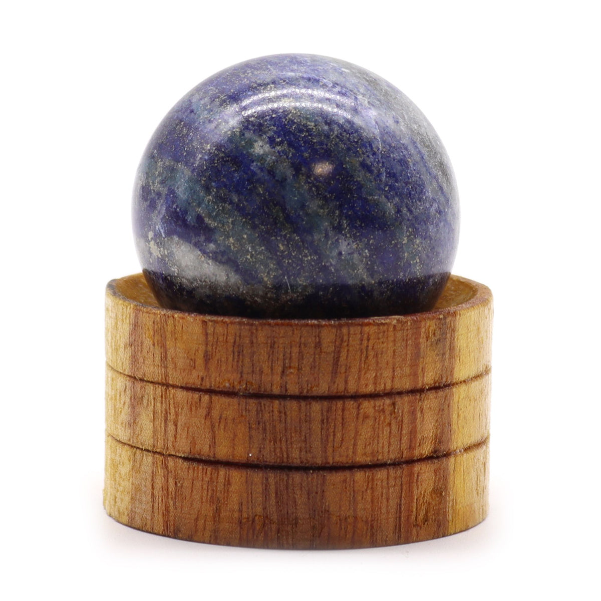 Gemstone Sphere 40mm - Afghan Lapis with Stand product image