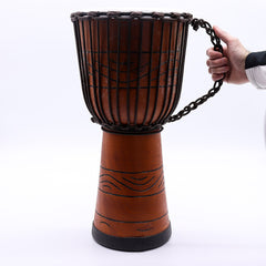Large Pro Djembe Drum - Freedom Rhythm (high) - 50cm (22cm Dia) product image 3