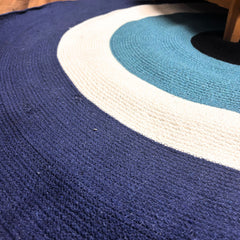 Cotton Rope Evil Eye Rug product image