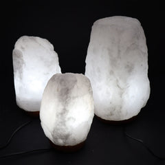 Crystal Rock Himalayan Salt Lamp - & Base apx 2-3kg product image