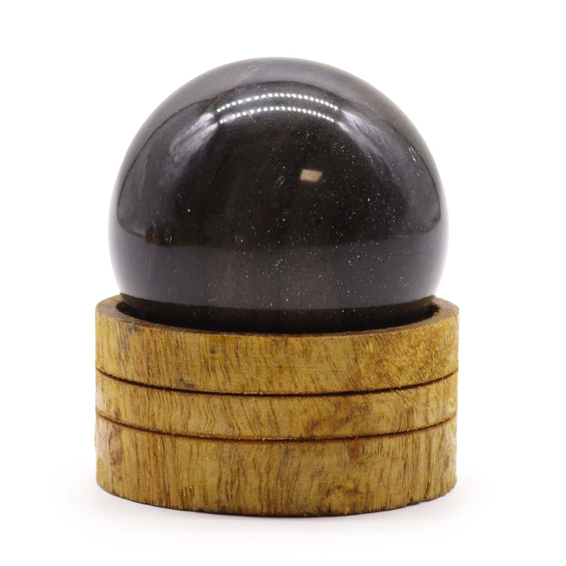 Gemstone Sphere 50mm - Ocean Agate with Stand product image