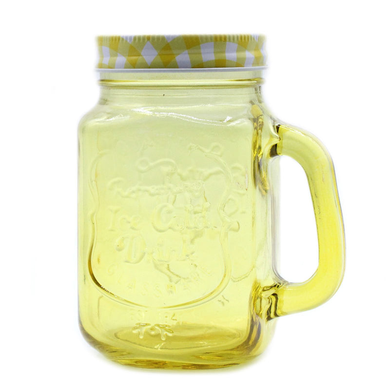 Funky Mason Jar - Ice Cold - Yellow product image