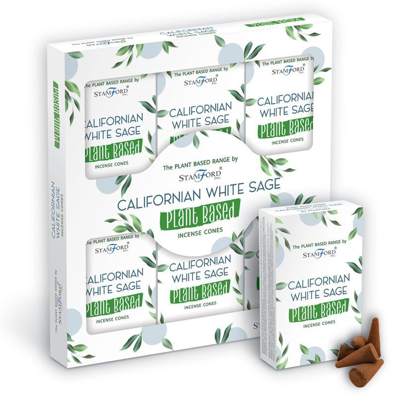 Plant Based Incense Cones - Californian White Sage product image