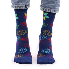 Hop Hare Bamboo Socks M/L - Rainbow Chakra product image 4