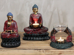 Antique Buddha - Devotee Candle Holder product image 3