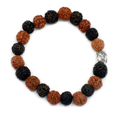 Rudraksha Buddah Bangle Mala - Mix product image 5