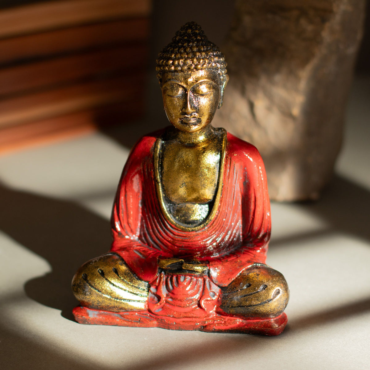 Red & Gold Buddha - Medium product image 5