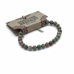 Gemstone Manifestation Bracelet - Green Jasper - Growth product image 2
