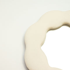 Soft Squiggly Mirror – Flower – Stone (25.4x25.4x2.3cm) product image 2