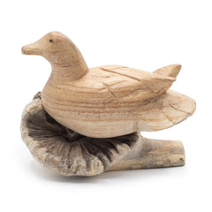 Handmade Parasite Wood Art Carving - Wild Duck Resting product image 3