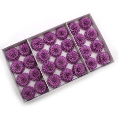 Craft Soap Flower - Small Chrysanthemum - Purple product image 5