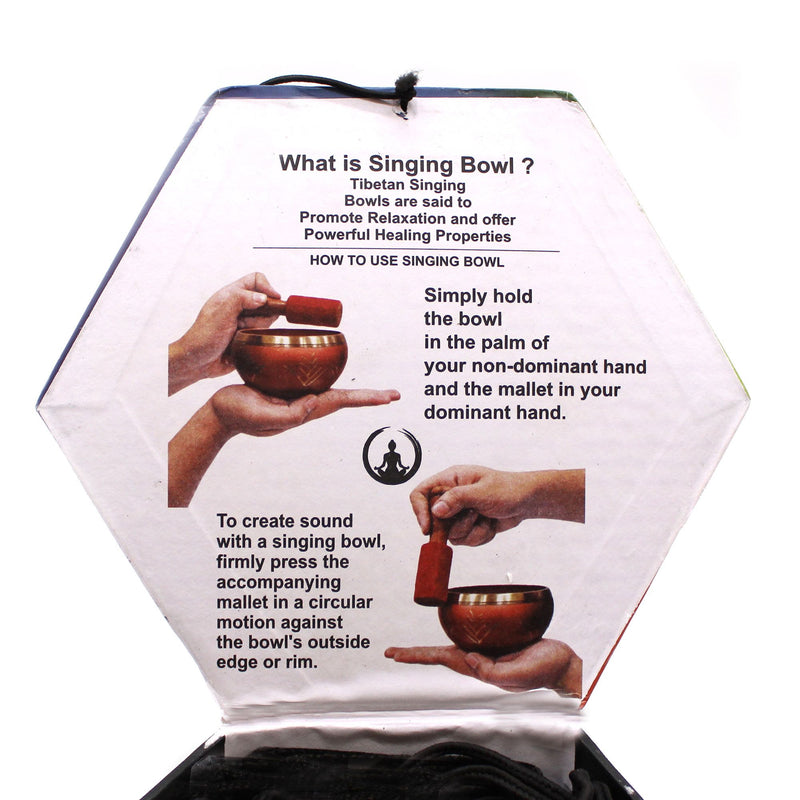 Yoga Moves Singing Bowl Set – White/Blue (10.7cm) product image