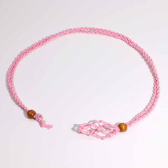 Gemstone Necklace Cord - Pink product image 4