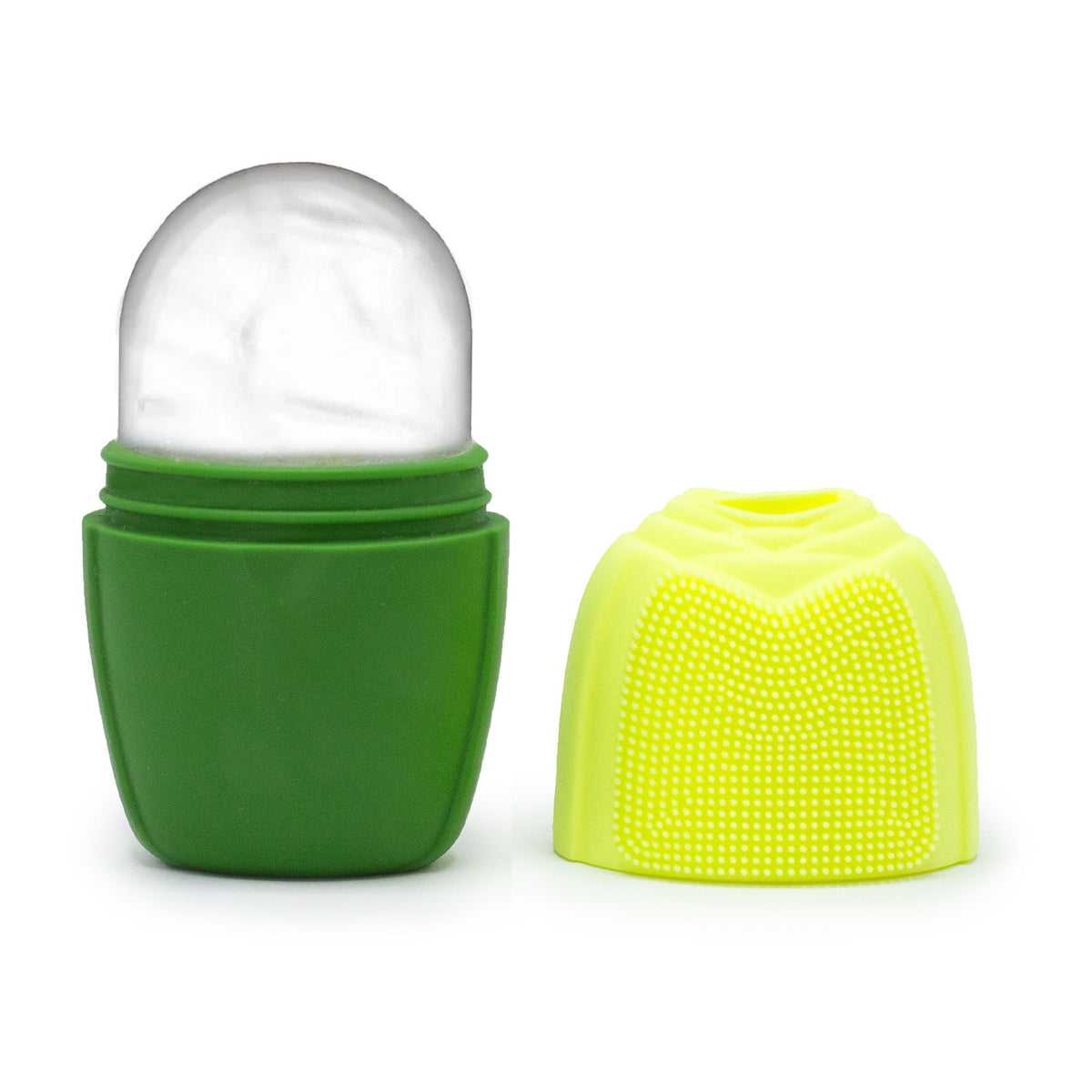 Silicone Ice Face Roller - roller - green product image