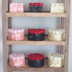 Soap Flower Gift Bouquet - 13 Pink Roses - Heart product image 10