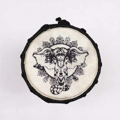 Elephant Wide Top Djembe Drum - 20cm product image 3