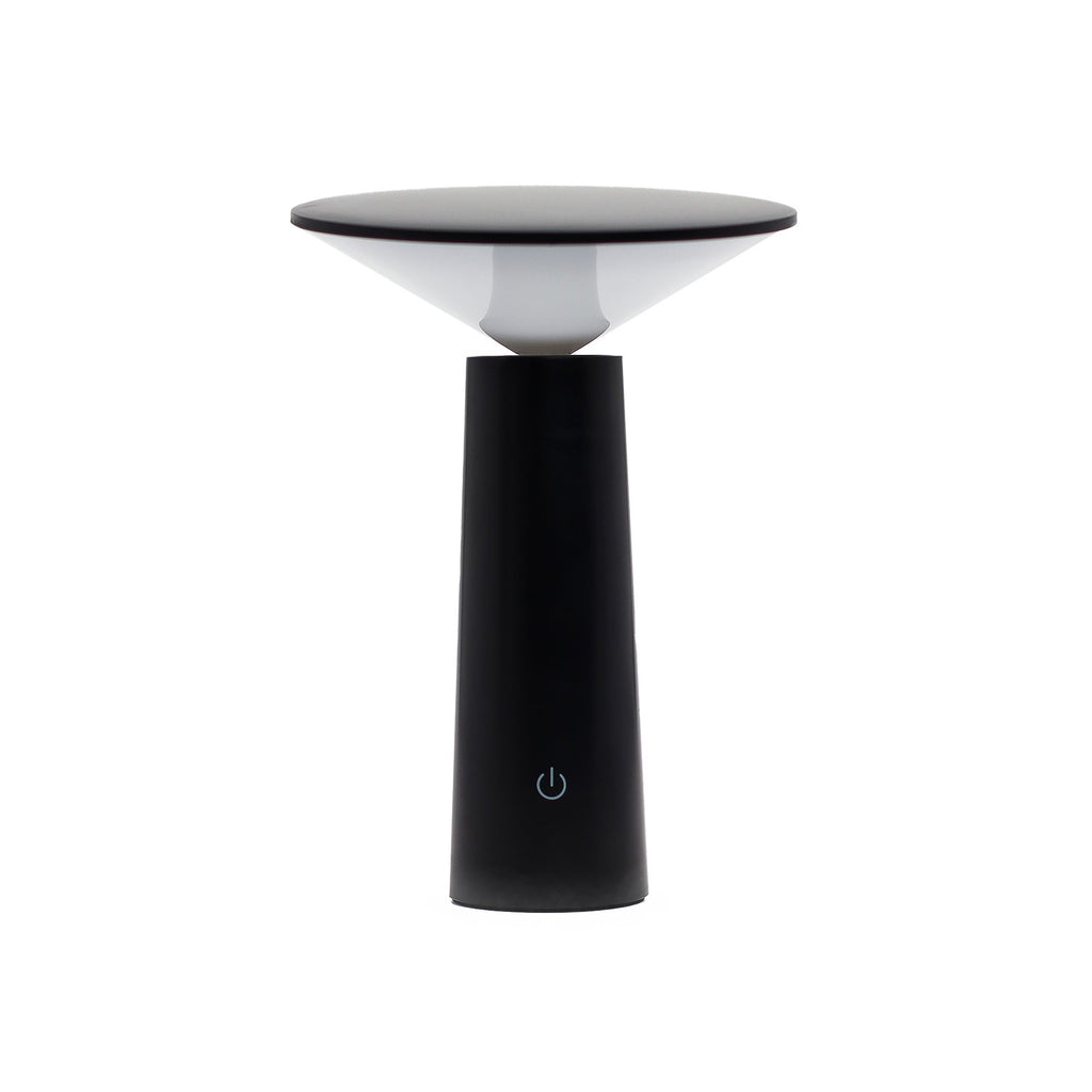 Touch Lamp - Black Mushroom- adjustable - pattern light USB (C) - Rechargable (2000 Watt) - product image 4