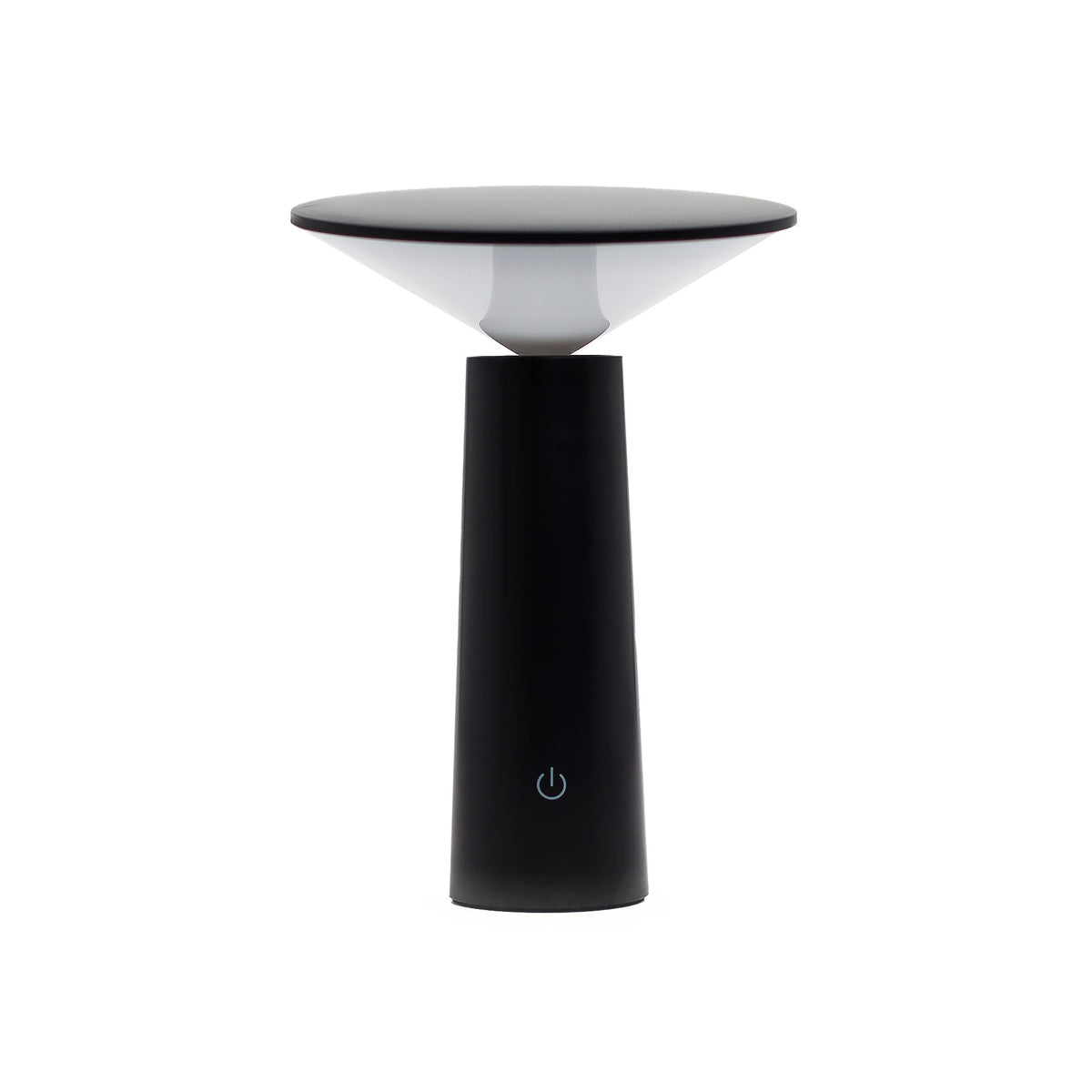 Touch Lamp - Black Mushroom- adjustable - pattern light USB (C) - Rechargable (2000 Watt) - product image 4