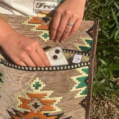 Biege Kilim Messenger Festival Bag product image 3