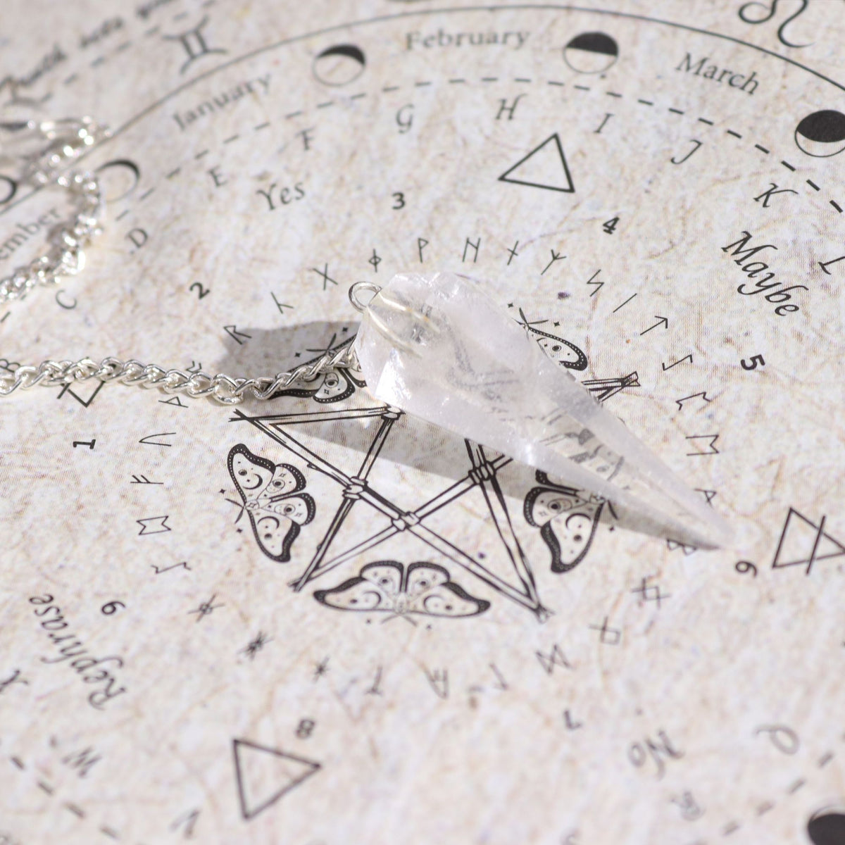 Ancient Witch Spell Incense - Cleansing - Rock Crystal Pendulum product image 3