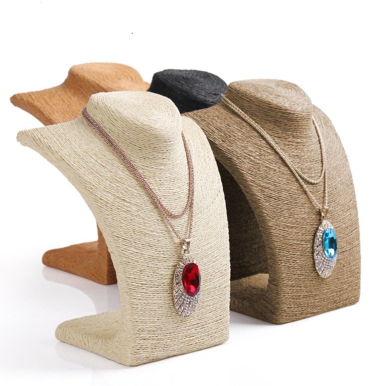Small Necklace Display - Chocolate product image