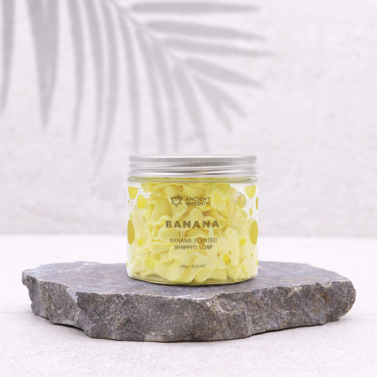 Banana Whipped Soap 120g product image 2