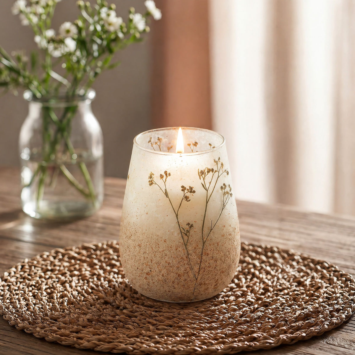 Tall Glass Jar Candles - Wildlight Woods - product image 3