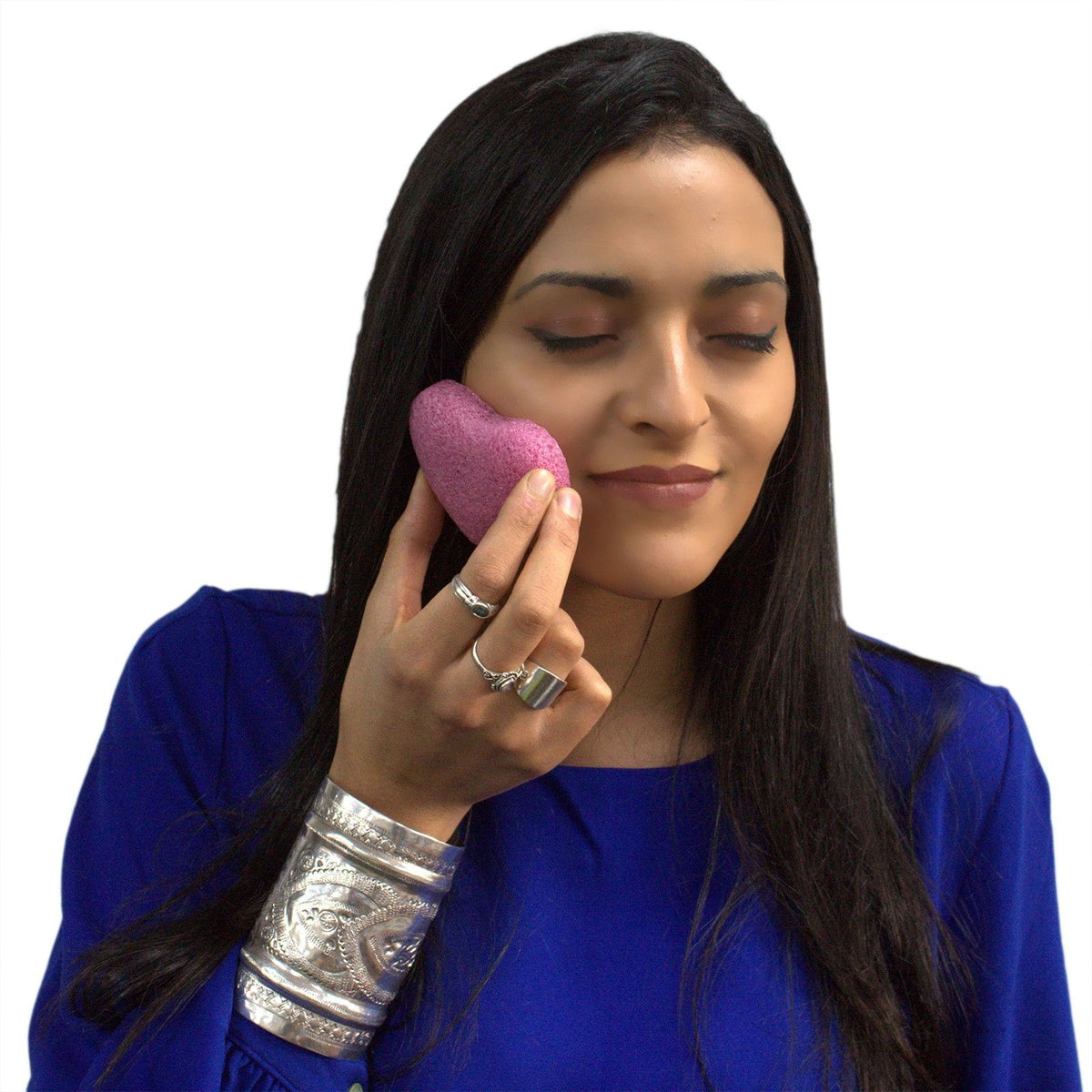 Konjac Heart Sponge - Rose product image 5