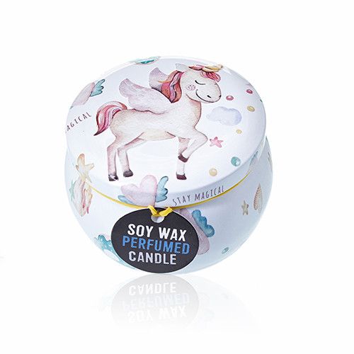 Art Tin Candle - Assorted Design - Unicorns - Moonstone product image 8