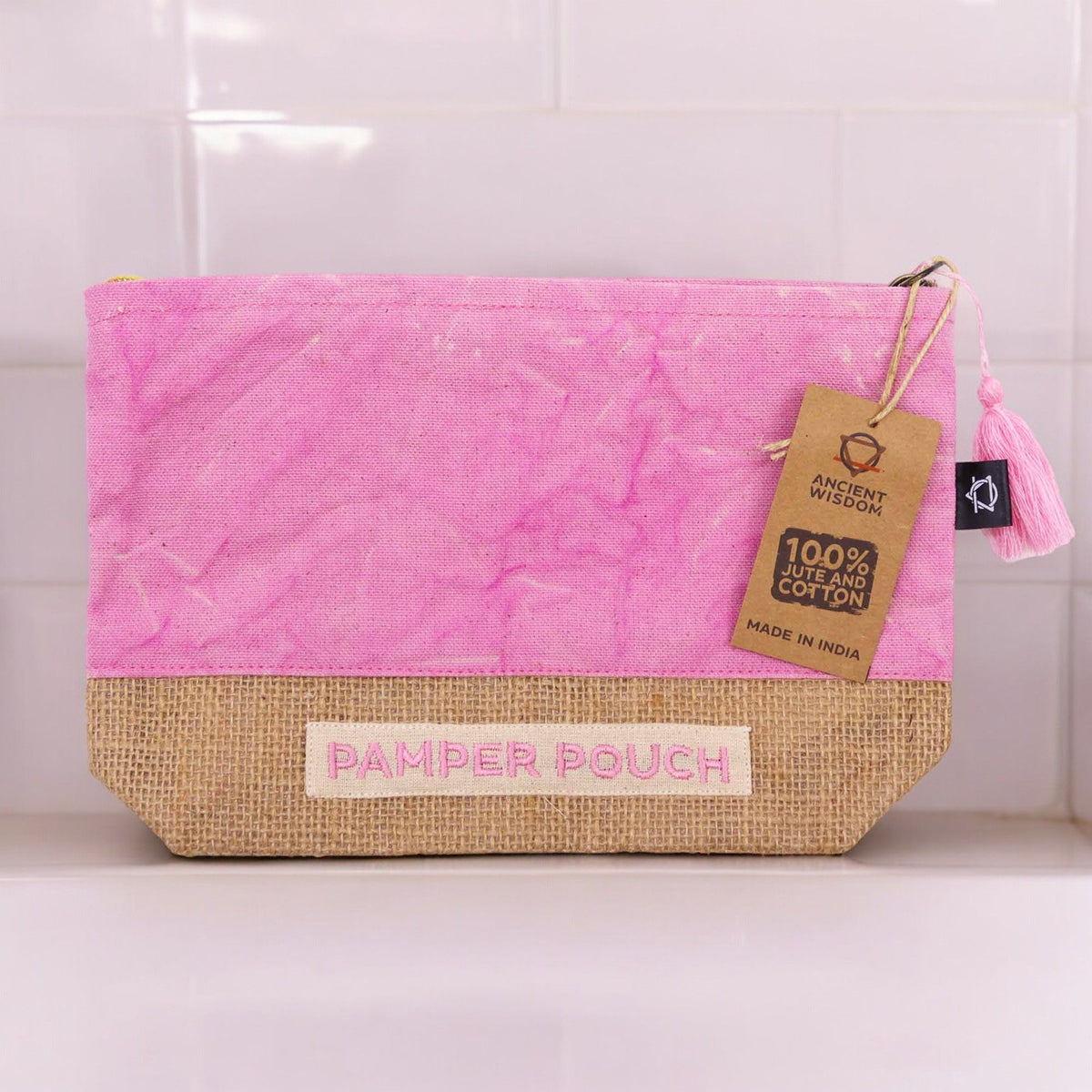 Pamper Pouch - Pink & Purple - Stonewash product image 3