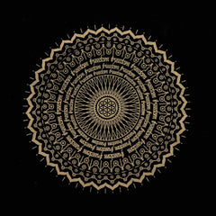 Oversized Stonewash Tote Bag 14oz - Freedom Mandala product image 2