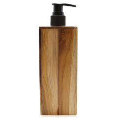 Natural Teakwood Soap Dispenser - Square product image 6