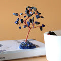 Gemstone Tree - Sodalite on Blue Agate Base (35 stones) product image