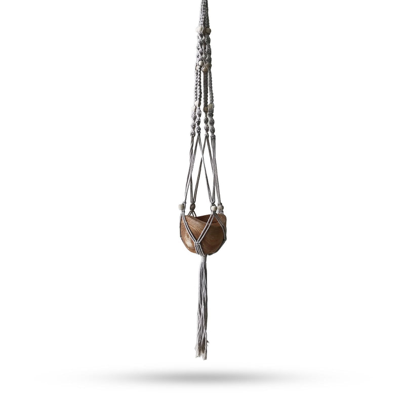 Macrame Pot Holder Beaded - Beige - 1 Meter product image