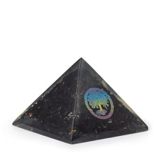 Small Organite Pryamids 5.5x4.5cm - Tree of Life - Black Tormaline Chips product image 2