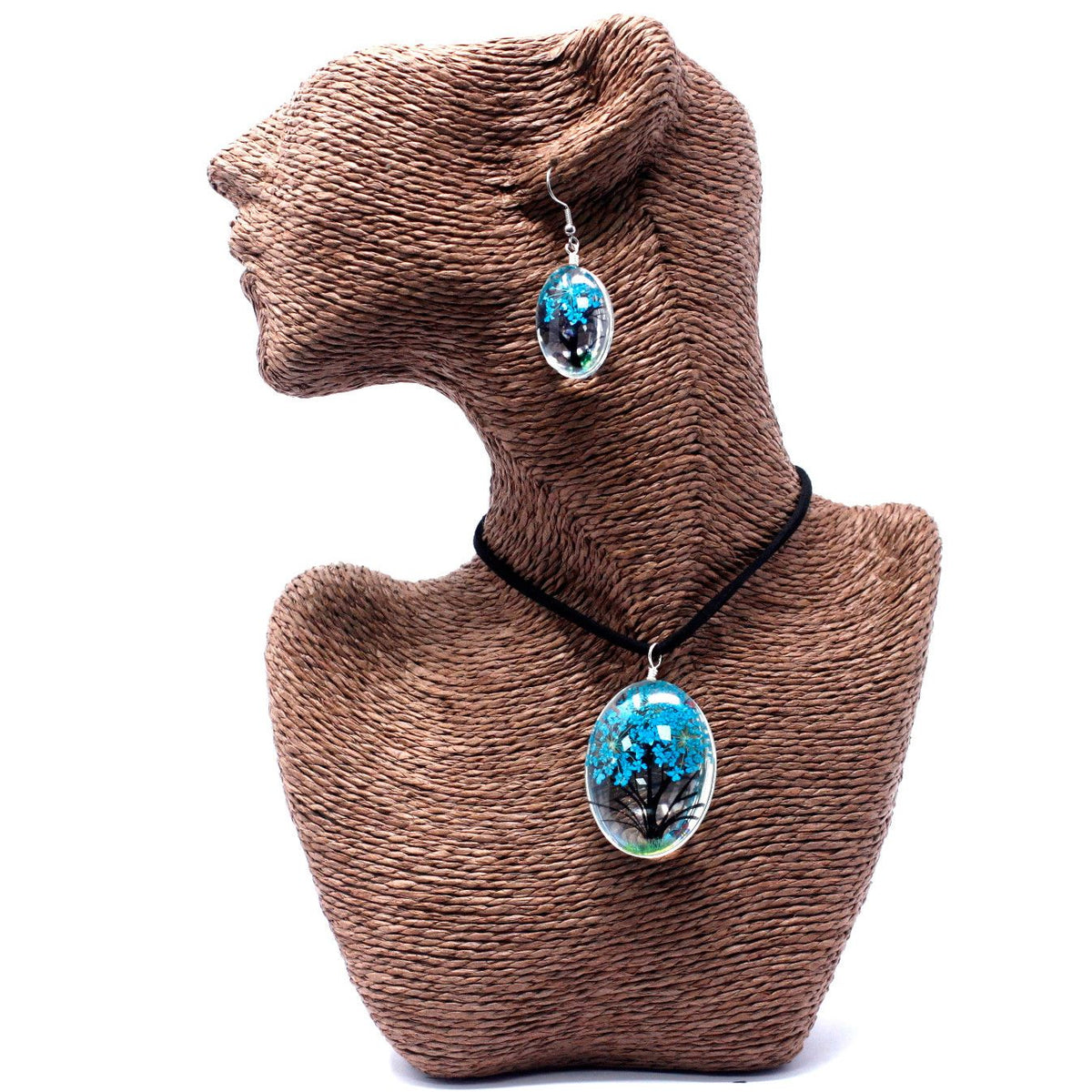 Pressed Flowers - Tree of Life set - Teal product image 3