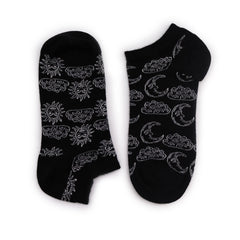 S/M Hop Hare Bamboo Socks Low (3.5-6.5) - Day and Night product image 3